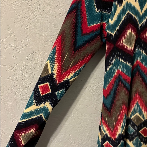 NWT jewel tone long sleeve dress, large - Picture 5 of 12